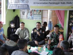 Waspada Curah Hujan Tinggi, Supian HK Kunjungi Kecamatan Paminggir