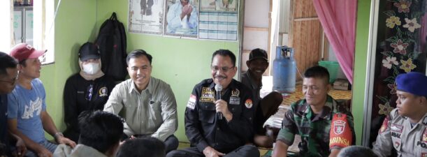 Waspada Curah Hujan Tinggi, Supian HK Kunjungi Kecamatan Paminggir