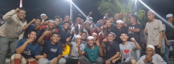 Antusias Warga Thaibah Raya Tatah Makmur Sahur Bareng Paman Birin
