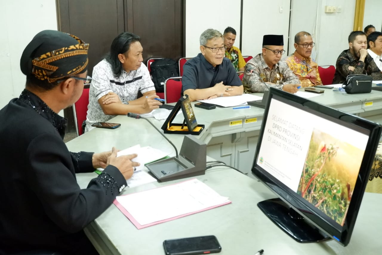Studi komparasi Pansus II DPRD Provinsi Kalimantan Selatan ke Provinsi Jawa Tengah. (Foto: Humas DPRD Kalsel/Koranbanjar.net)