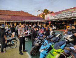 Kerap Lakukan Aksi Bali, 51 Unit Motor Terjaring Razia di Kawasan Alun-alun Kota Barabai