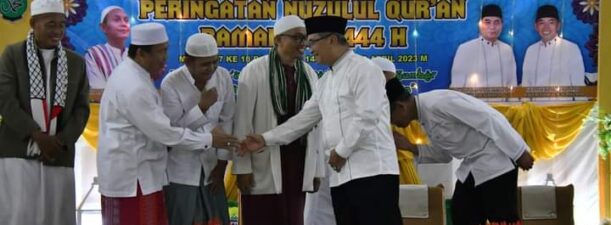 Bupati HSS Ikuti Peringatan Nuzulul Quran Bersama Masyarakat