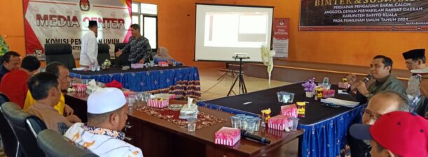 KPU Barito Kuala Buka Pendaftaran Balon DPRD Pada 1 Mei