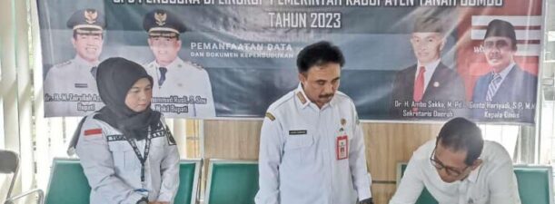 Dua Instansi di Kabupaten Tanah Bumbu Sepakati Pemanfaatan Data Kependudukan
