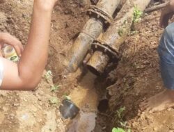 Perbaikan Pipa PT Air Minum Intan Banjar Distribusi Zona BLK