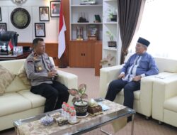 Bupati Achmad Fikry Terima Kunjungan Wakapolres HSS