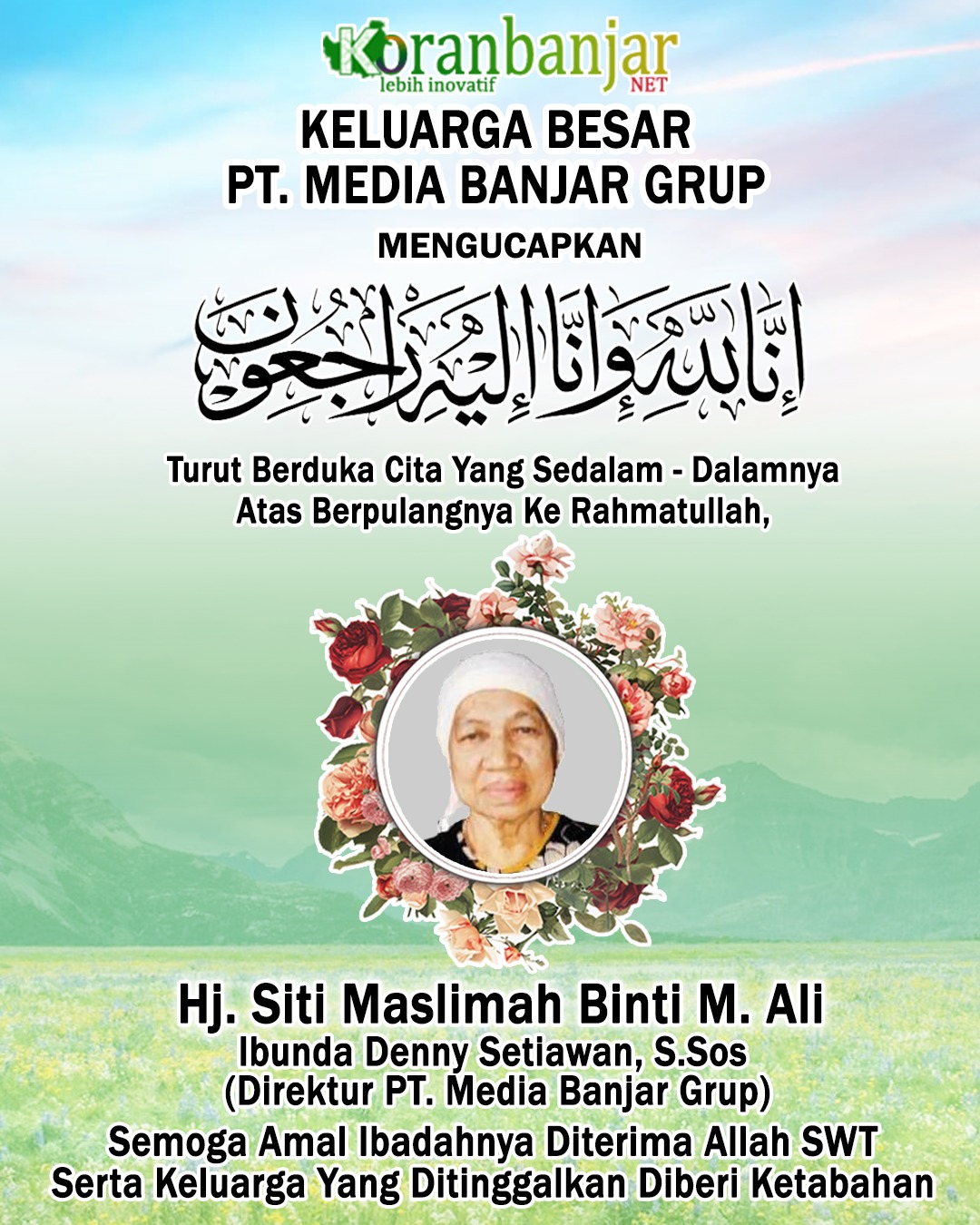 Duka Cita Ibunda Denny Setiawan