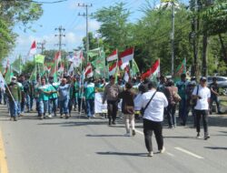 Demo di Depan DPRD Tabalong, Massa Buruh Sampaikan Lima Tuntutan