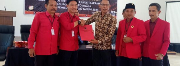 PKS dan PDIP Daftarkan Bakal Calon DPRD Batola dengan Target di Atas 5 Kursi