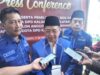 Wawancara DPD Partai Demokrat Kalimantan Selatan di Kantor KPUD Provinsi Kalsel, Sabtu (13/5/2023). (Foto: Koranbanjar.net)