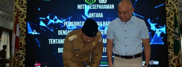 Pemkab Batola dan Kejari Batola Lakukan Kerjasama Pendampingan Hukum