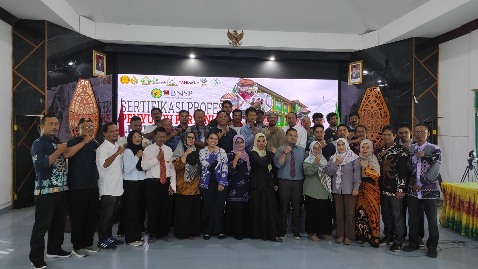 Sertifikasi kompetensi Penyuluh Pertanian Swadaya bagi Pengelola P4S, yang dilaksanakan selama 4 hari dari tanggal 20 sampai dengan 23 Mei 2023 di BBPP Binuang. (Foto: BBPP Binuang/Koranbanjar.net)