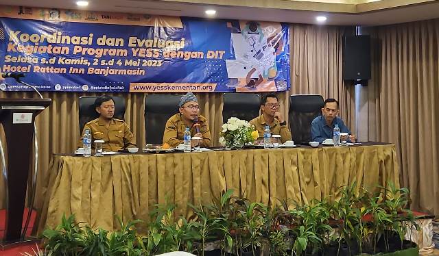 SMK-PP Negeri Banjarbaru selaku PPIU Kalsel melakukan kegiatan Koordinasi dan Evaluasi Kegiatan Program YESS. (Sumber Foto: Tim Ekspos SMK PP Negeri Banjarbaru/Koranbanjar.net)