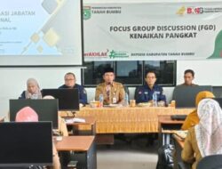 BKPSDM Kabupaten Tanah Bumbu Menggelar Focus Group Discussion Kenaikan Pangkat