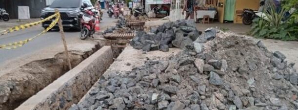 Pembangunan Drainase di Jalan Pintu Air, Solusi Atasi Genangan Air