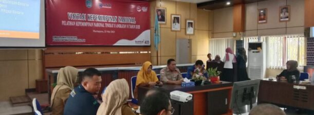 Sekda Banjar Menerima Kunjungan Peserta Pelatihan Kepemimpinan Nasional