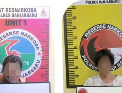 Tersandung Sabu, Dua Warga Bina Putra Digelandang ke Polres Banjarbaru