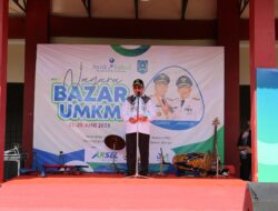Bupati Achmad Fikry Buka Bazar UMKM Nagara