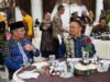 Bupati Achmad Fikry menerima kunjungan silaturahmi Danrem 101 Antasari, Brigjend Ari Ariyanto, bertempat di Pendopo Bupati, Kandangan, Kamis (22/6/2023) malam. (Foto: Kominfo Hulu Sungai Selatan/Koranbanjar.net)