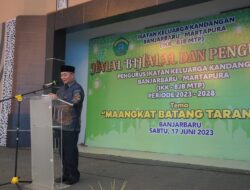 Bupati Achmad Fikry Kukuhkan Pengurus IKK Banjarbaru Martapura Periode 2023-2028