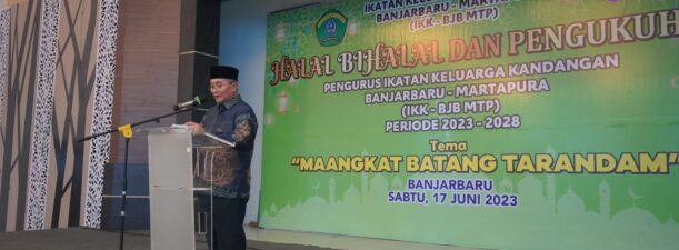 Bupati Achmad Fikry Kukuhkan Pengurus IKK Banjarbaru Martapura Periode 2023-2028