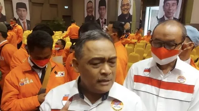 Kepala Badan Perlindungan Pekerja Migran Indonesia (BP2MI) Benny Rhamdani saat dikonfirmasi wartawan perihal kasus penipuan online di Kamboja di Kelapa Gading, Jakarta Utara, Senin (8/8/2022). (Foto: ANTARA/Abdu Faisal)