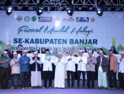 Wabup Banjar Menutup Resmi Festival Maulid Habsyi