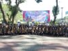 Pelepasan peserta Pekan Nasional (Penas) Petani dan Nelayan ke-XVI Kabupaten Hulu Sungai Selatan, Rabu (7/6/2023). (Foto: Kominfo Hulu Sungai Selatan/Koranbanjar.net)