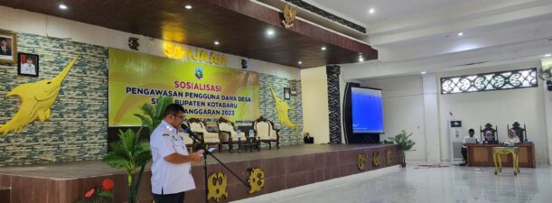 Dinas PMD Kotabaru Gelar Sosialisasi Penggunaan dan Pengawasan Dana Desa