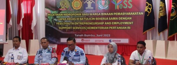Kenalkan Pertanian, Kementan Latih Warga Binaan Lapas di Tanah Bumbu