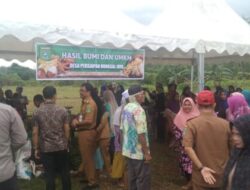 Pasar Murah di Desa Persiapan Nunggal Jaya