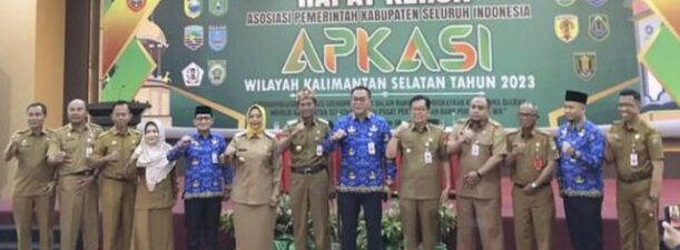 Kabupaten Tanah Bumbu Ikuti Rapat Kerja Apkasi di Banjarmasin