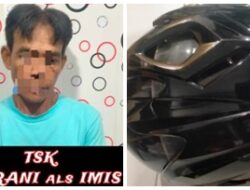 Simpan Sabu Dalam Helm, Imis Tak Berkutik Diciduk