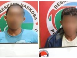Dua Pengguna Sabu Banjarbaru Masuk Hotel Prodeo