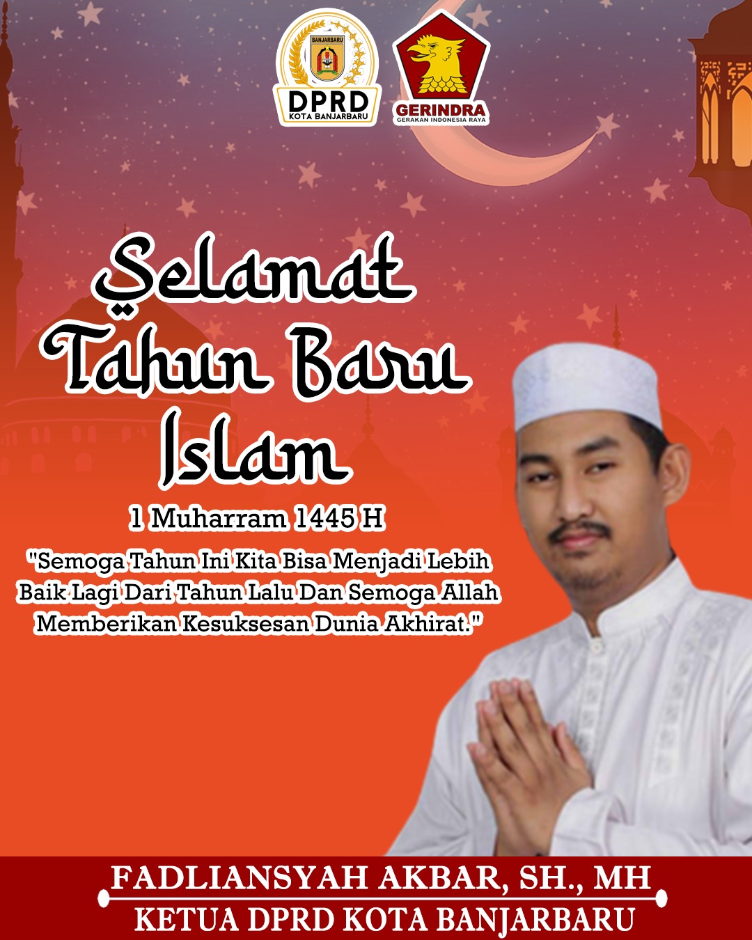 Fadliansyah Akbar Tahun Baru Islam 1 Muharram 1445 Hijriah