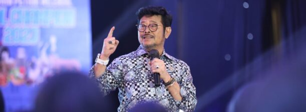 Di Malam Puncak Sarasehan Petani Milenial, Mentan: Kolaborasi Jadi Kunci Bisnis Pertanian