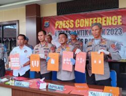 Terungkap 29 Kasus Narkoba Dengan Barbuk 55,17 Gram di Kabupaten Banjar