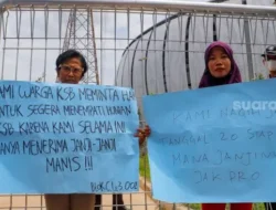 Warga Kampung Bayam Tolak Pindah dari Sekitar JIS saat Piala Dunia U-17, Tetap Tinggal di Tenda!
