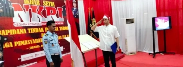 BREAKING NEWS! Eks Jubir FPI Munarman Ucapkan Sumpah Setia ke NKRI