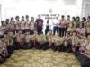 Bupati Tanah Bumbu (Tanbu) dr HM.Zairullah Azhar beserta kontingen Raimuna Nasional ke XII Cibubur, Jakarta Timur. (Sumber Foto: Kominfo Kabupaten Tanah Bumbu/Koranbanjar.net)