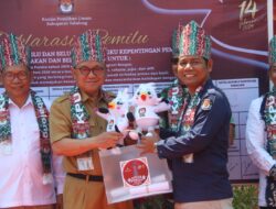 Dari HSU Bendera Kirab Pemilu 2024 Tiba di Tabalong, Ini Pesan Bupati Anang Syakhfiani