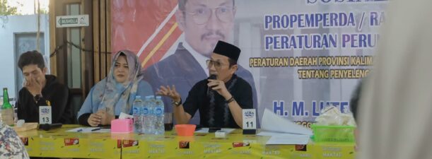 Lutfi Saifuddin Gelar Sosialisasi Perda Penyelenggaraan Keolahragaan