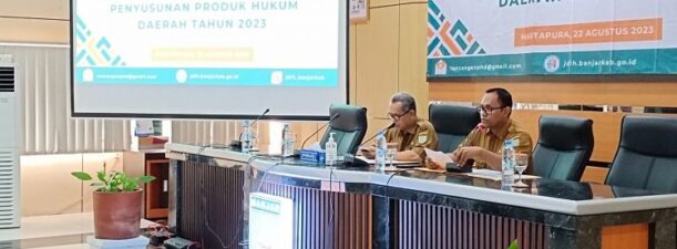Rapat Koordinasi Penyusunan Produk Hukum Kabupaten Banjar