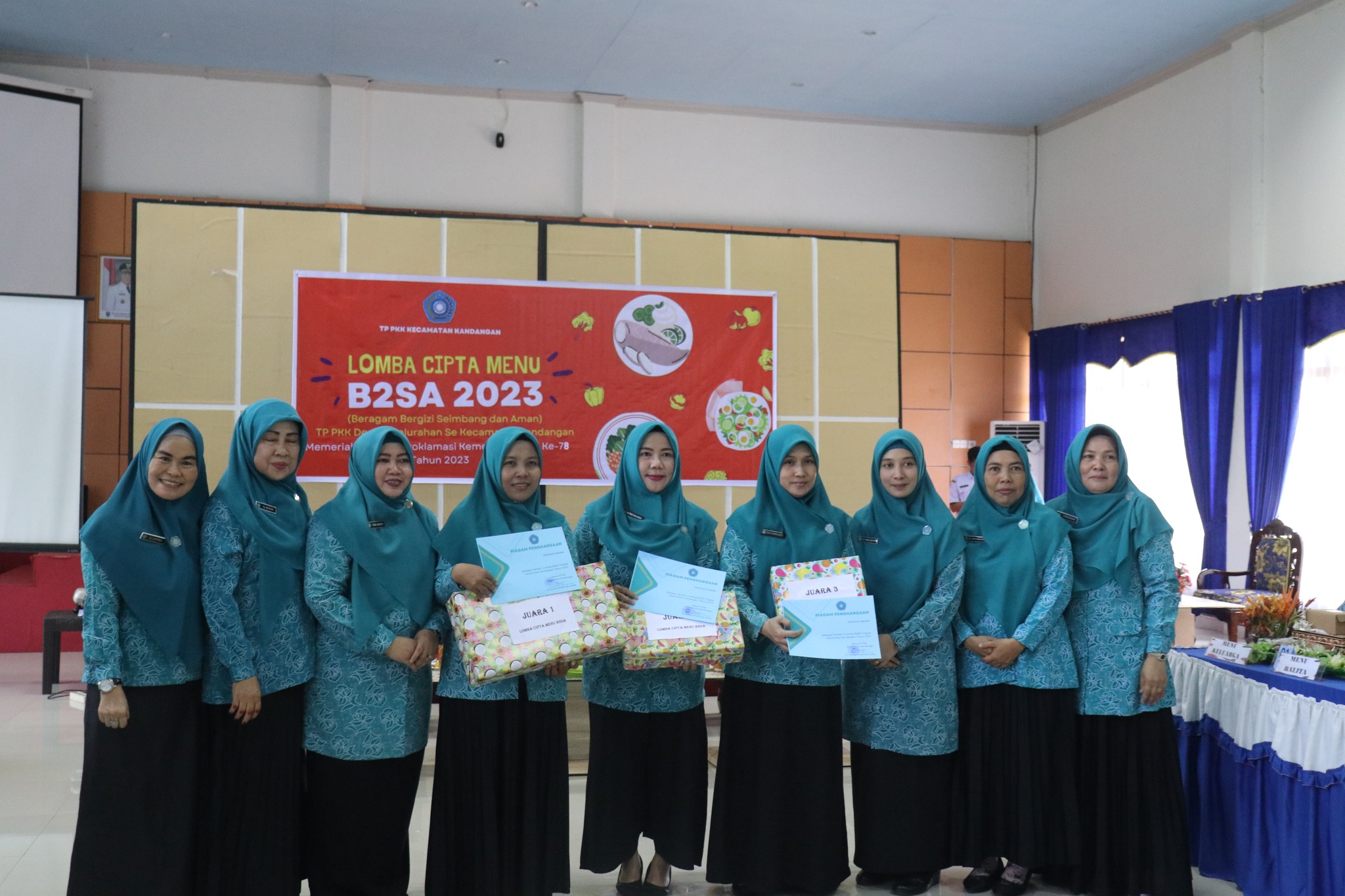 TP PKK Kecamatan Kandangan Gelar Lomba Cipta Menu B2SA – Koranbanjar.NET