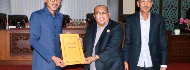 Rapat Paripurna, Bupati Banjar Sampaikan Raperda Tentang Perubahan APBD Tahun 2023