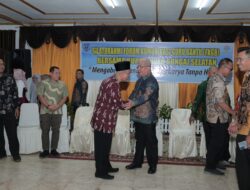 Silaturahmi Forum Komunikasi Guru Bantu Bersama Bupati HSS