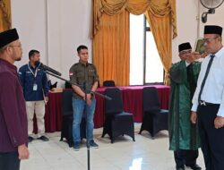 KPU Balangan Lakukan PAW Anggota PPK Juai