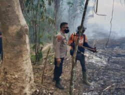 Karhutla di Kecamatan Aranio Hanguskan Dua Hektare Lahan