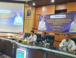 Rapat Koordinasi Teknis Forum Satu Data di Kabupaten Banjar
