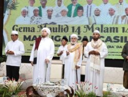 Tausiah Habib Jindan Memukau Jemaah Gema Maulid di Mahligai Pancasila